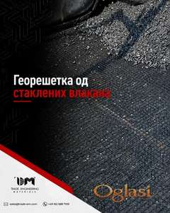 Geogrid od staklenih vlakana